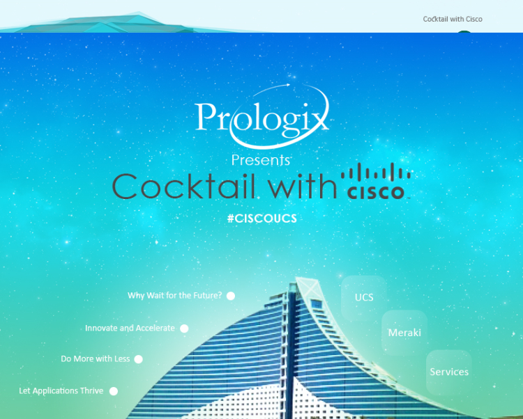 COCKTAIL WITH CISCO